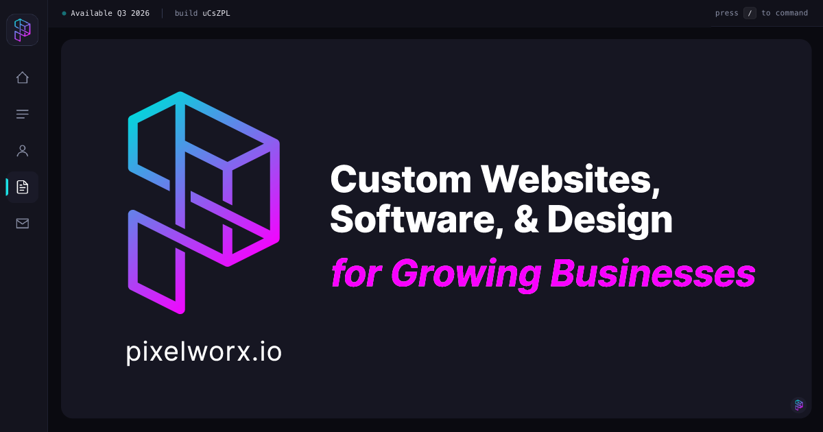 Web Design & Custom Software Development · Northwest Arkansas | Pixelworx